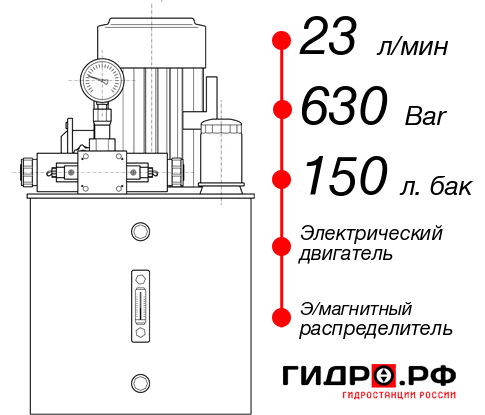 Маслостанция с электроприводом НЭЭ-23И6315Т