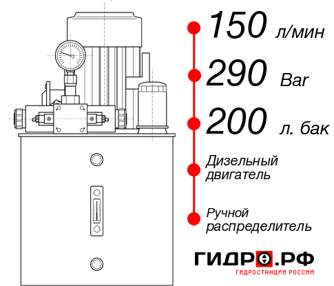 Маслостанция для свай НДР-150И2920Т