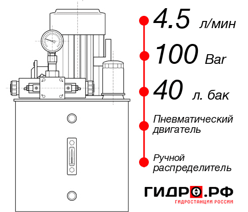 Маслостанция станка НПР-4,5И104Т