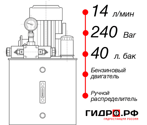 Автономная маслостанция НБР-14И244Т