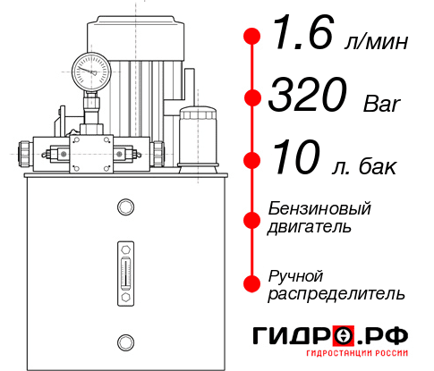 Компактная маслостанция НБР-1,6И321Т