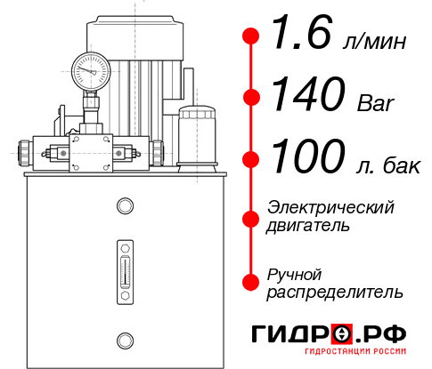 Маслостанция толкателя НЭР-1,6И1410Т