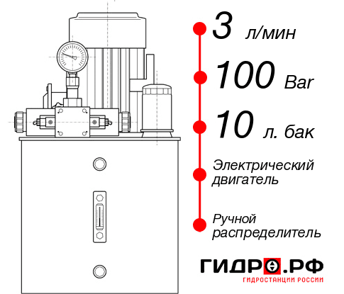 Гидростанция 220 Вольт НЭР-3И101Т