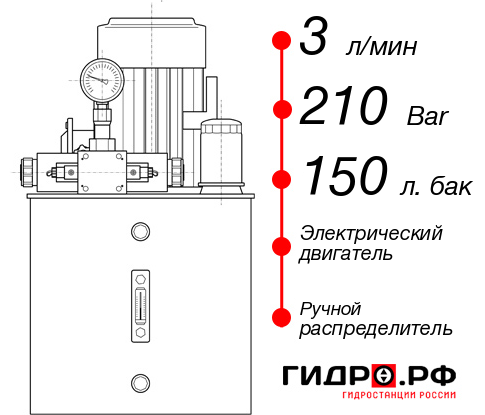 Гидростанция толкателя НЭР-3И2115Т