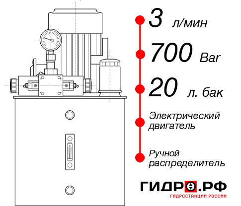 Малогабаритная гидростанция НЭР-3И702Т