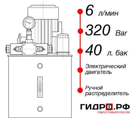 Маслостанция высокого давления НЭР-6И324Т