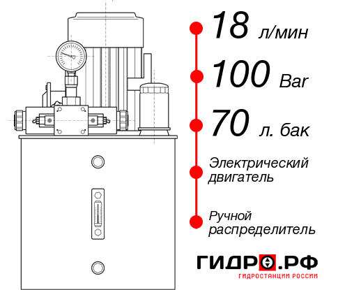 Промышленная маслостанция НЭР-18И107Т