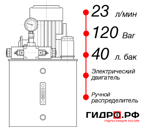 Промышленная маслостанция НЭР-23И124Т