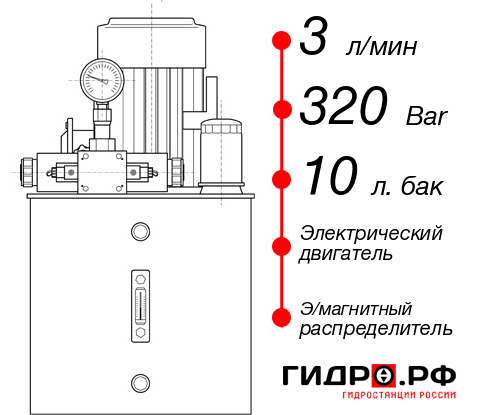 Компактная маслостанция НЭЭ-3И321Т