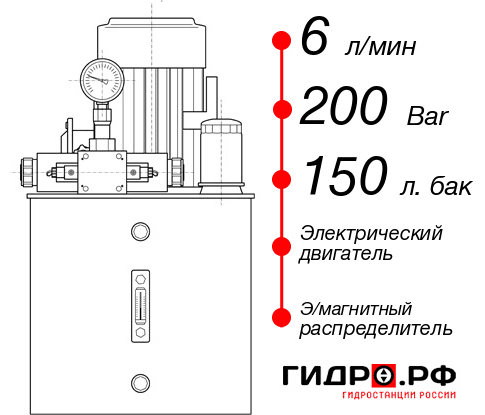 Гидростанция 220 Вольт НЭЭ-6И2015Т