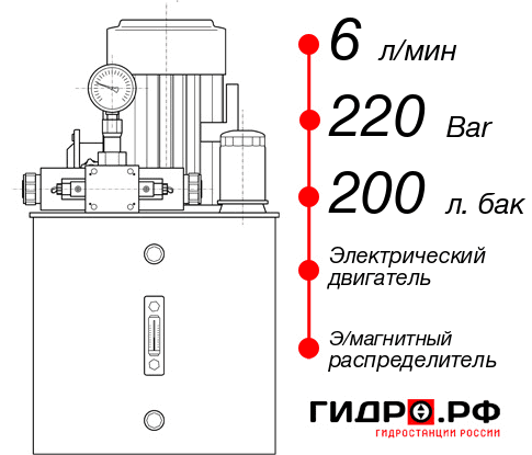 Маслостанция 220 Вольт НЭЭ-6И2220Т