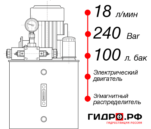 Гидростанция станка НЭЭ-18И2410Т