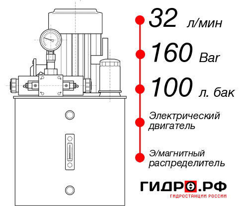 Маслостанция для пресса НЭЭ-32И1610Т